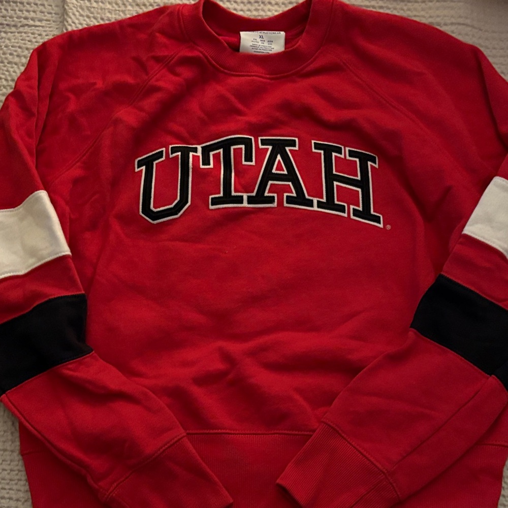 Champion Utah Red Crewneck